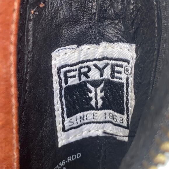 Frye Mikaela Women's Stretch Two Tone Black Brown Ankle Boots Size US 7 - Picture 12 of 13